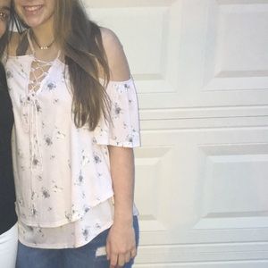 Off the shoulder boutique top!